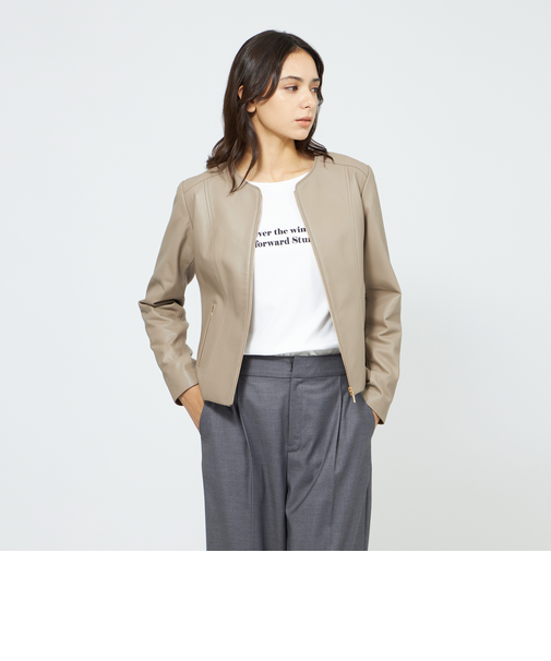 【EPOCA STORIA】ソフトラムレザージャケット《WEB＆EPOCA THE SHOP店舗限定》