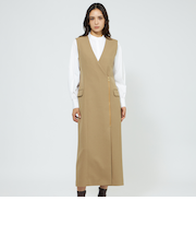 【EPOCA STORIA】2wayジレワンピース《WEB＆EPOCA THE SHOP店舗限定》