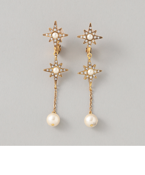 【ADER.bijoux】スターパールイヤリング《WEB＆EPOCA THE SHOP店舗限定》