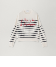 【MAISON LABICHE】ボーダーニットプルオーバー《WEB＆EPOCA THE SHOP店舗限定》