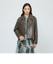 シンセティックレザー ライトジャケット