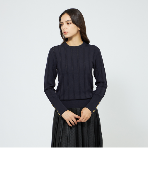 ヘリンボンニット