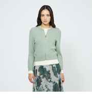 【La maglia】 ジップアップニット