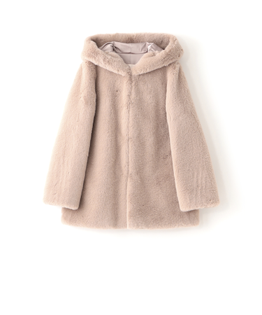 【LEMONPLET】エコファーフーデッドジャケット《WEB＆EPOCA THE SHOP店舗限定》