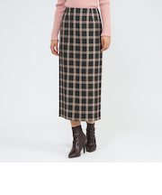【EPOCA STORIA】ギンガムチェックスカート《WEB＆EPOCA THE SHOP店舗限定》