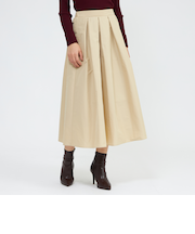 【EPOCA STORIA】シャンブレータフタスカート《WEB&EPOCA THE SHOP店舗限定》