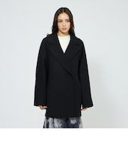 ウールミドルコート