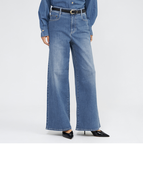 【TWENTY FOUR DENIM】 バギーデニムパンツ