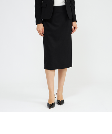 ストレッチフランネル タイトスカート