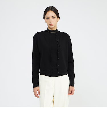 シアーコンビニット カーディガン