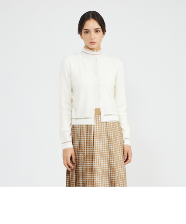 シアーコンビニット カーディガン