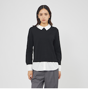 【EPOCA STORIA】シャツコンビニット《WEB＆EPOCA THE SHOP店舗限定》