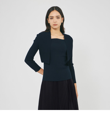 キュプラベーシック ニットボレロ