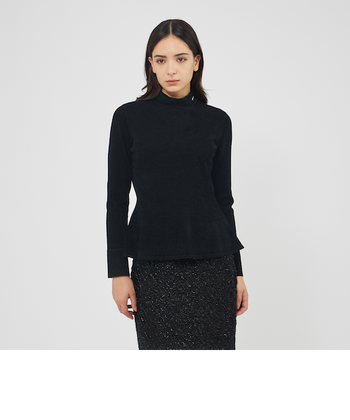 モールスキンニット プルオーバー