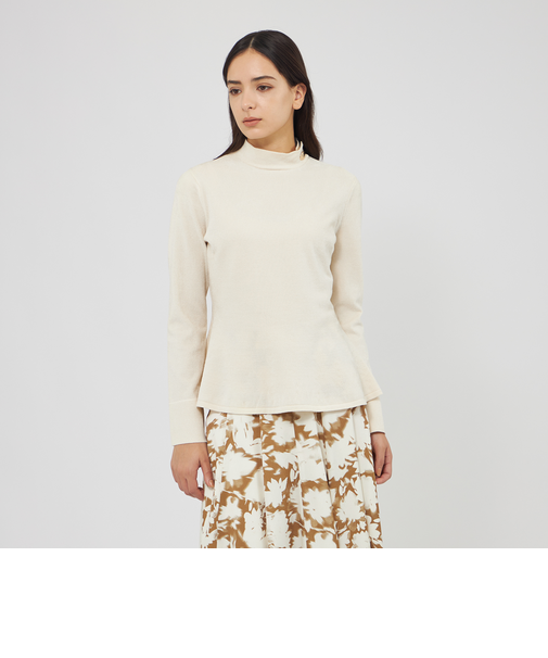 モールスキンニット プルオーバー