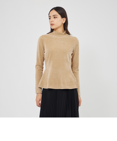 モールスキンニット プルオーバー