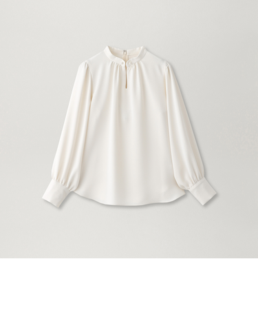 【EPOCA STORIA】ダブルクロスブラウス《WEB＆EPOCA THE SHOP店舗限定》