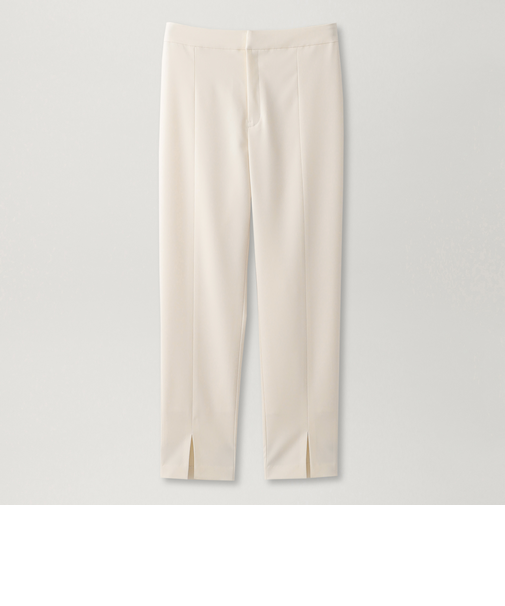 【EPOCA STORIA】ツイルスリットパンツ《WEB＆EPOCA THE SHOP店舗限定》