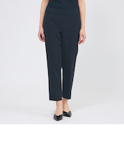 コンパクトダブルクロス テーパードパンツ