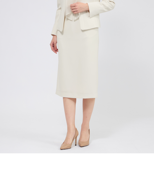 コンパクトダブルクロス タイトスカート