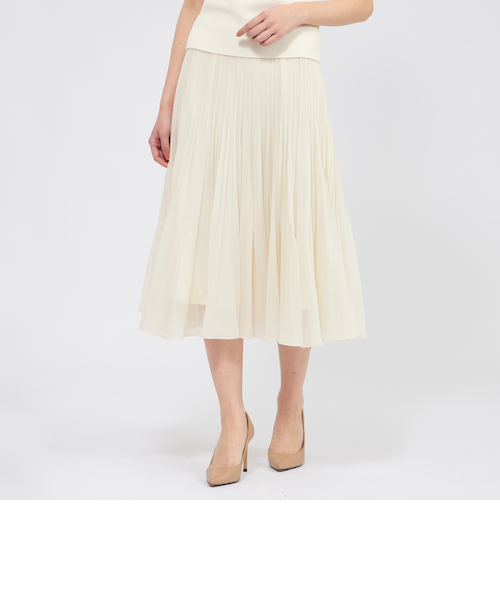 シアークロス プリーツスカート｜エポカの通販｜&mall（アンドモール