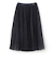 チュールプリーツスカート