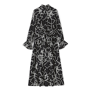 【EPOCA STORIA】アブストラクトプリントドレス《WEB＆EPOCA THE SHOP店舗限定》