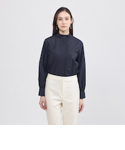 【EPOCA STORIA】フリルネックブラウス《WEB＆EPOCA THE SHOP店舗限定》