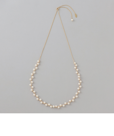 グレープパールネックレス