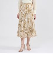 マーブルプリント マーメイドスカート