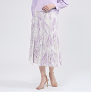 マーブルプリント マーメイドスカート