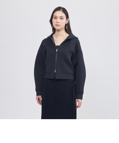 ライトコットンダンボール ジップアップフーディー