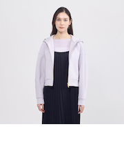 ライトコットンダンボール ジップアップフーディー