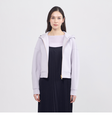 ライトコットンダンボール ジップアップフーディー