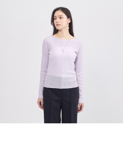 La maglia due】 タートルリブニットプルオーバー｜エポカの通販