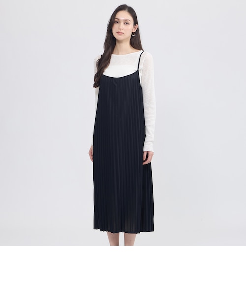 La maglia】 プリーツニット キャミソールドレス｜エポカの通販｜&mall