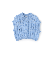 【near.nippon】ケーブルニットベスト《WEB＆EPOCA THE SHOP店舗限定》