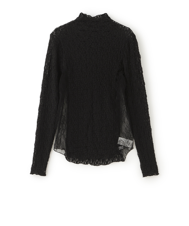 【near.nippon】ストレッチレース切替トップス《WEB＆EPOCA THE SHOP店舗限定》