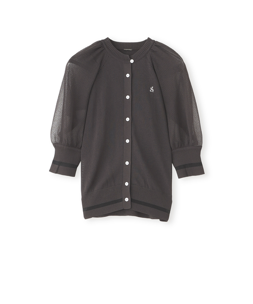 【support surface】シアーニットカーディガン《WEB＆EPOCA THE SHOP店舗限定》