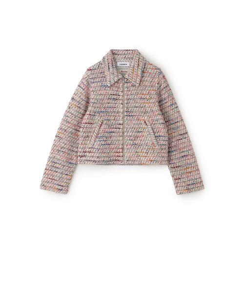 COOHEM】ツイルツイードジャケット《WEB＆EPOCA THE SHOP店舗限定