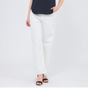 ストレッチデニム ストレートパンツ