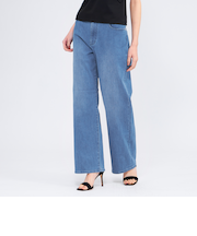 ストレッチデニム ストレートパンツ