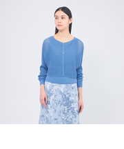 レイヤードアンサンブルニット