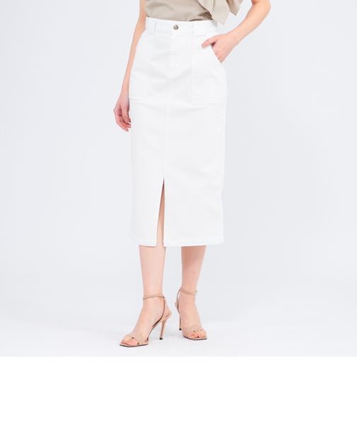 ストレッチデニム タイトスカート