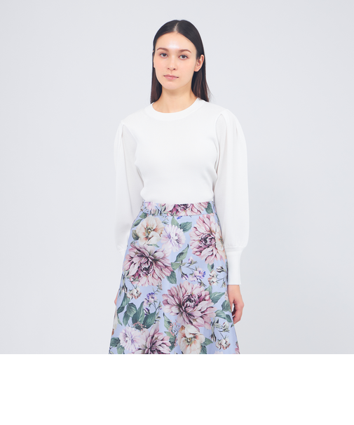 【EPOCA STORIA】パフスリーブニット《WEB＆EPOCA THE SHOP店舗限定》