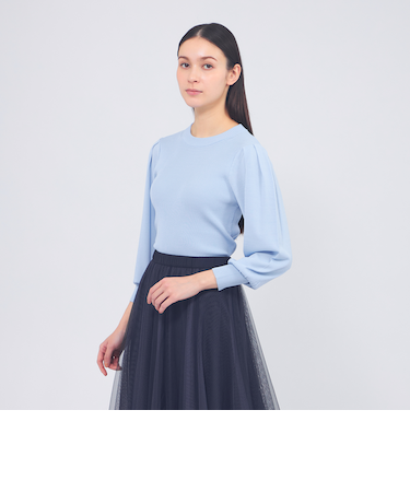 【EPOCA STORIA】パフスリーブニット《WEB＆EPOCA THE SHOP店舗限定》