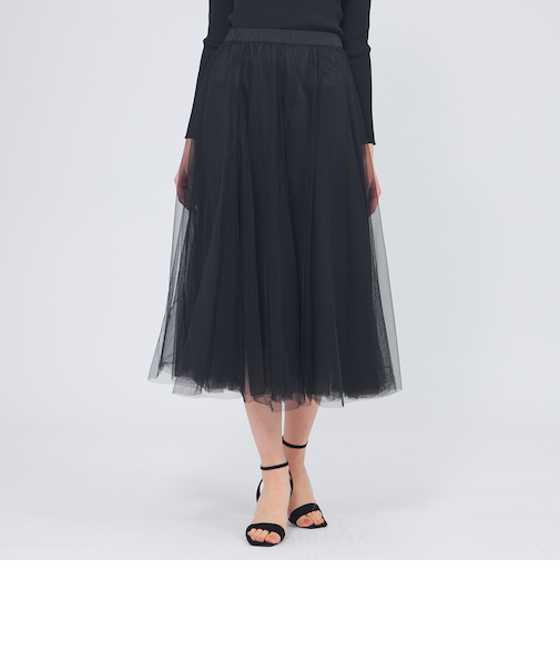 【EPOCA STORIA】チュールスカート《WEB＆EPOCA THE SHOP店舗限定》