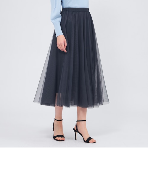 EPOCA STORIA】チュールスカート《WEB＆EPOCA THE SHOP店舗限定