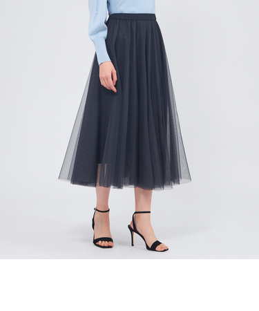 【EPOCA STORIA】チュールスカート《WEB＆EPOCA THE SHOP店舗限定》