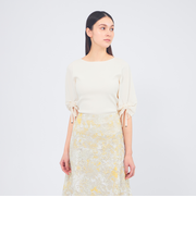 シャーリングニット プルオーバー